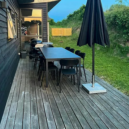 Sea View From Modern House In Gronninghoved Sjolund