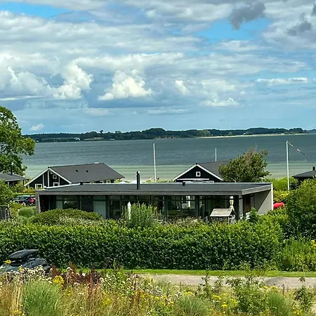 Sea View From Modern House In Gronninghoved Sjolund